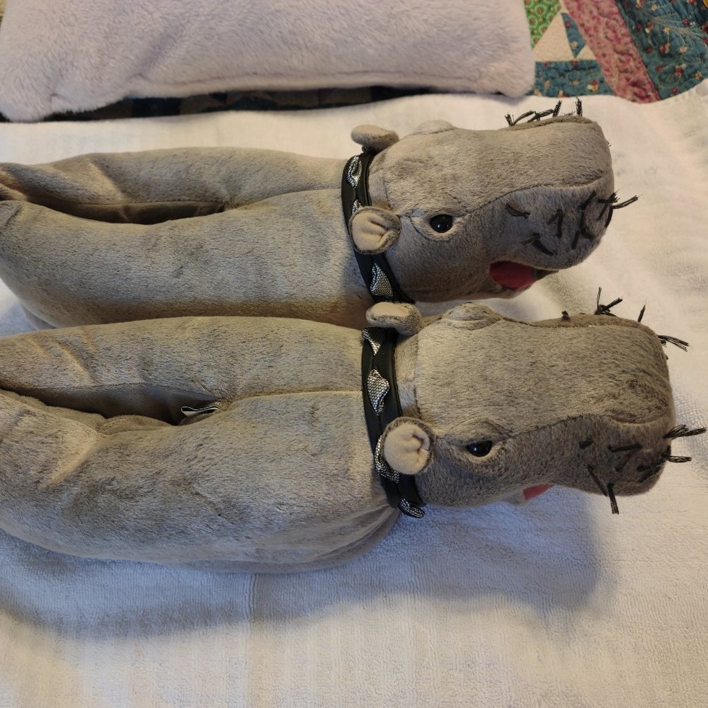 NCIS Bert the Hippo Slippers